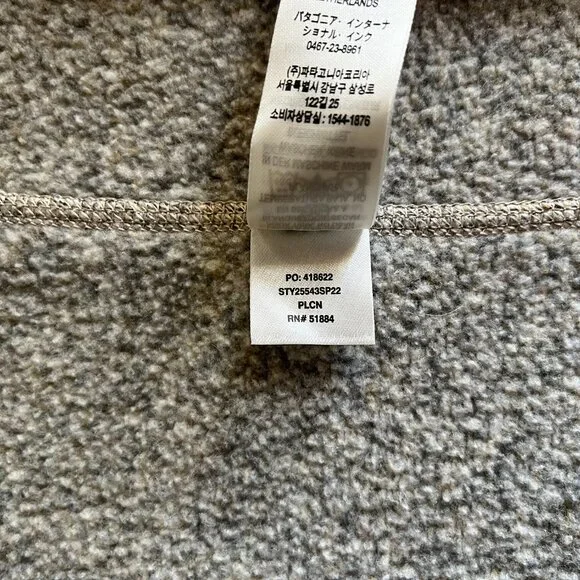 Patagonia oatmeal gray Better Sweater S - Picture 10 of 14